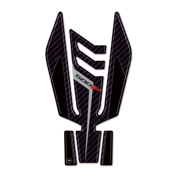 Protector de depósito de moto adhesivo 3D compatible con Honda CB500F 2019-2023