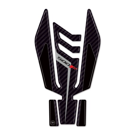 Protector de depósito de moto adhesivo 3D compatible con Honda CB500F 2019-2023