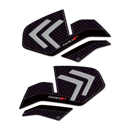 Pegatinas 3D Protectores laterales del depósito compatibles con Honda CB500F 2019-23