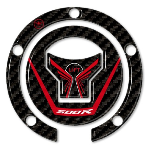 ADESIVO 3D PROTEZIONE TAPPO SERBATOIO MOTO compatibile HONDA CBR 500 R 2017-2020 2