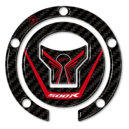 ADESIVO 3D PROTEZIONE TAPPO SERBATOIO MOTO compatibile HONDA CBR 500 R 2017-2020