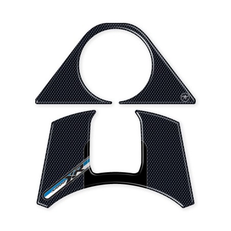 2 autocollants 3D de protection des clés et fentes pour cartes compatibles BMW S1000XR 2020-2021