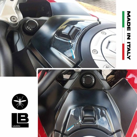 2 3D key protection stickers and card slots compatible BMW S1000XR 2020-2021