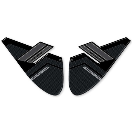2 Adesivi 3D protezioni laterali serbatoio compatibili con Yamaha Mt09 SP 2021