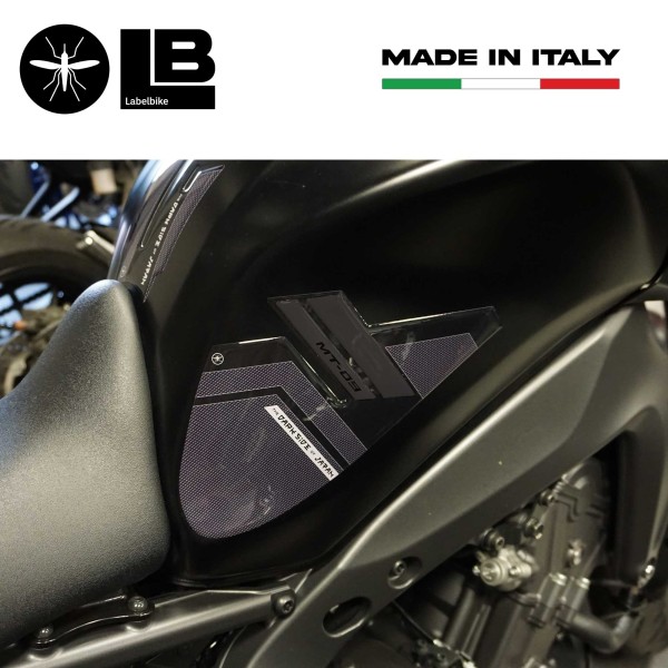2 Stickers 3D protecteurs de réservoir compatibles avec Yamaha Mt09 SP 2021
