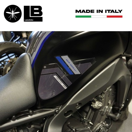2 Stickers 3D protecteurs de réservoir compatibles avec Yamaha Mt09 SP 2021