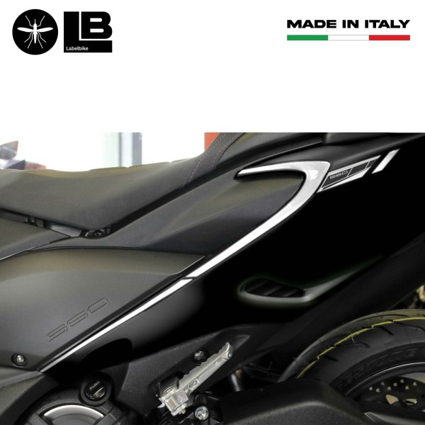 2 pegatinas de gel 3D protectores de cola scooter compatible YAMAHA TMAX 560 2020-21