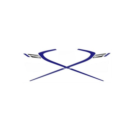 2 ADESIVI gel 3D PARASPIGOLI CODONE scooter compatibili YAMAHA TMAX 560 2020-21