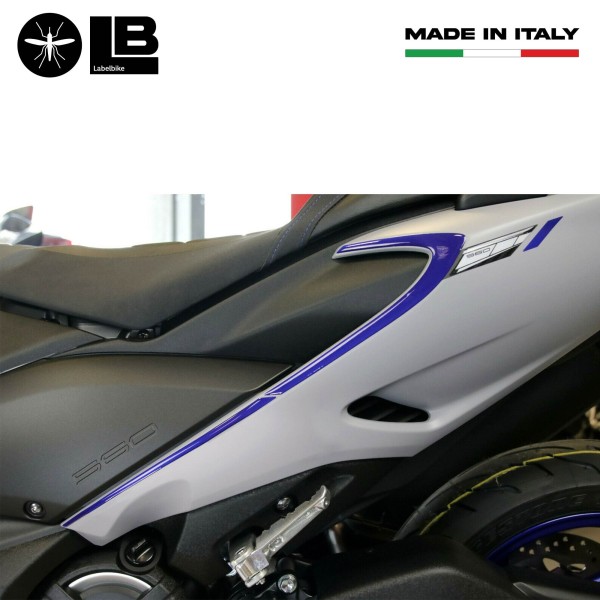 2 3D-Gel-Aufkleber Roller Heckschützer kompatibel YAMAHA TMAX 560 2020-21