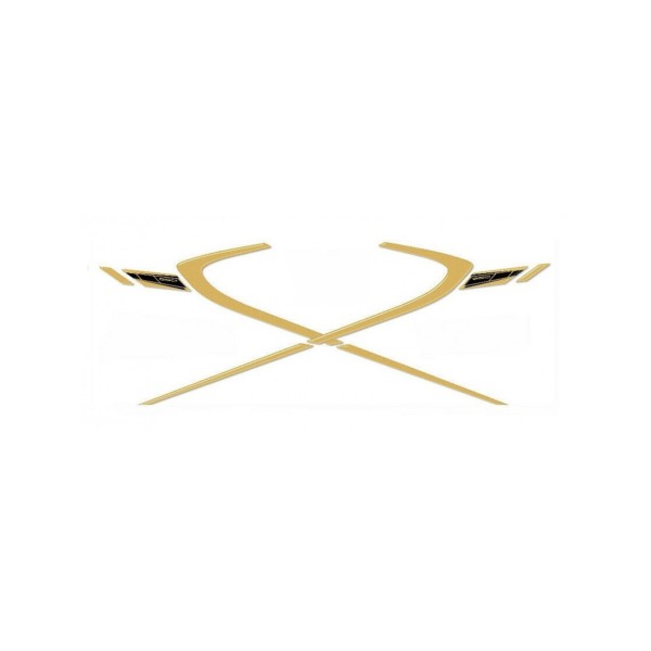 2 autocollants 3D gel scooter protecteur arrière compatible YAMAHA TMAX 560 2020-21