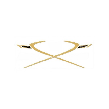 2 3D-Gel-Aufkleber Roller Heckschützer kompatibel YAMAHA TMAX 560 2020-21