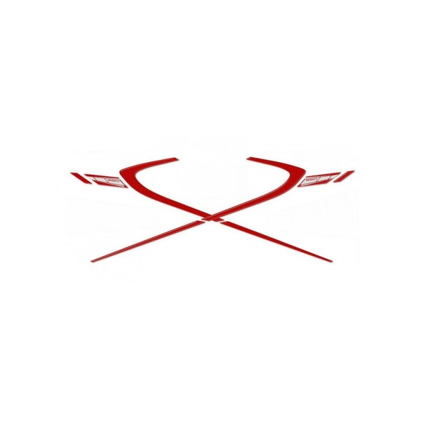 2 3D-Gel-Aufkleber Roller Heckschützer kompatibel YAMAHA TMAX 560 2020-21