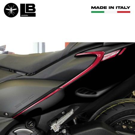 2 ADESIVI gel 3D PARASPIGOLI CODONE scooter compatibili YAMAHA TMAX 560 2020-21