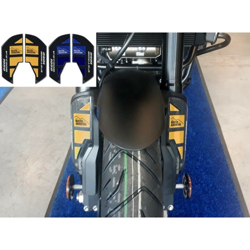 2 3D gel stickers protectors for motorbikes compatible SUZUKI V-STROM 1050