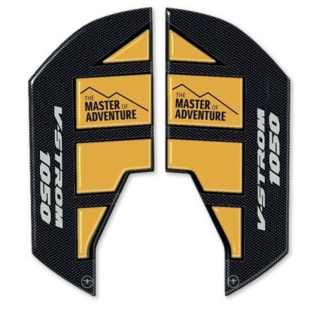 2 3D gel stickers protectors for motorbikes compatible SUZUKI V-STROM 1050