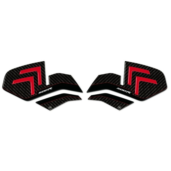 2 ADESIVI in gel 3D PROTEZIONI LATERALI compatibili per MOTO HONDA CBR 500R