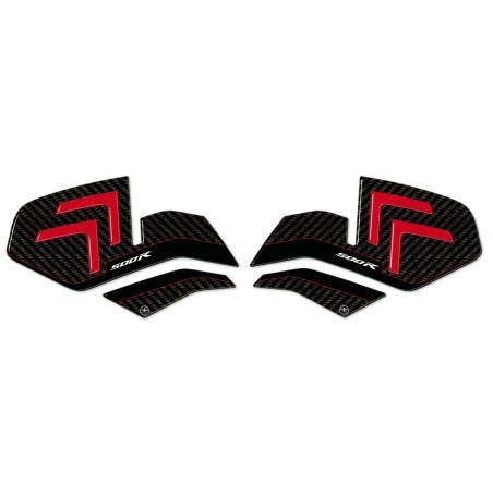 2 3D gel ADHESIVES SIDE PROTECTIONS compatible for HONDA CBR 500R MOTORBIKE