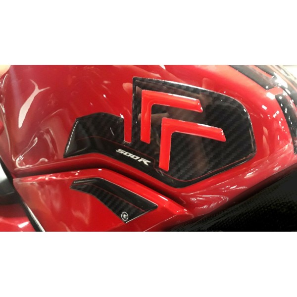 2 protections latérales en gel 3D compatibles avec HONDA CBR 500R MOTORBIKE
