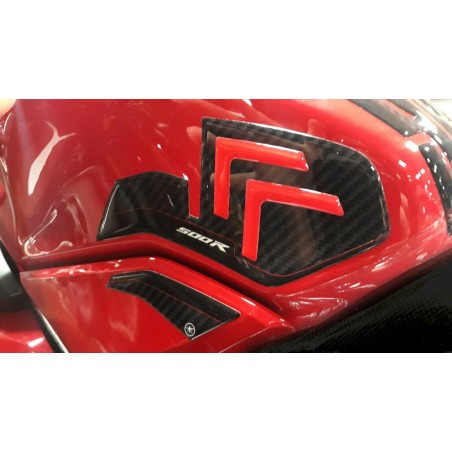 2 3D Gel-Seitenschutz-Adhäsive kompatibel für HONDA CBR 500R MOTORRAD