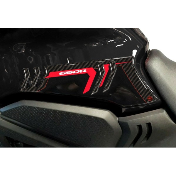 2 ADESIVI in gel 3D PROTEZIONI LATERALI compatibili per MOTO HONDA CBR 650R 