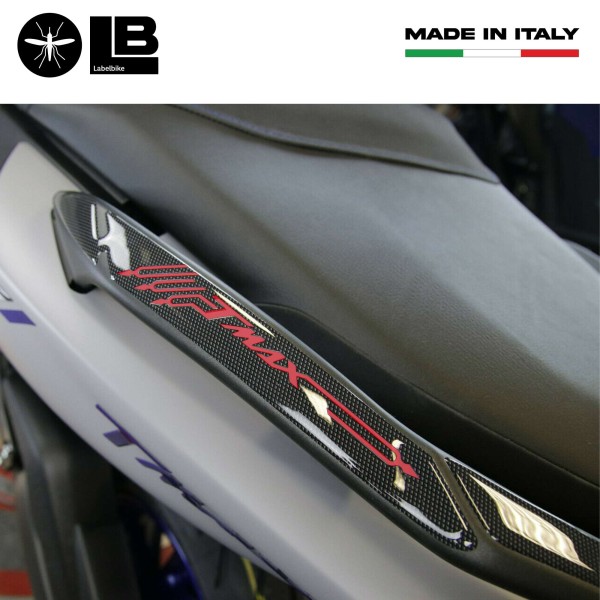 2 protections de poignées en résine 3D compatibles YAMAHA TMAX 560 2020-2021