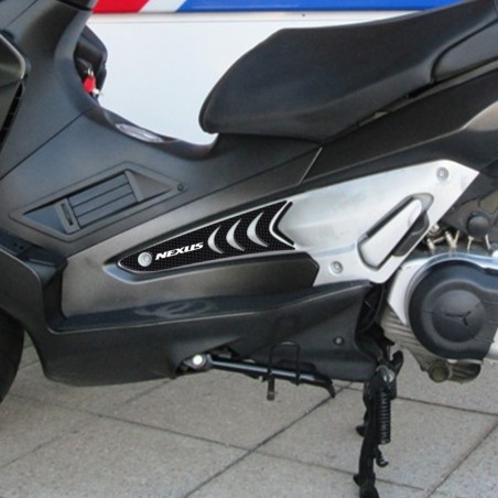 2 Pegatinas Estriberas Gel Resina Compatibles Para Gilera Nexus 300-500