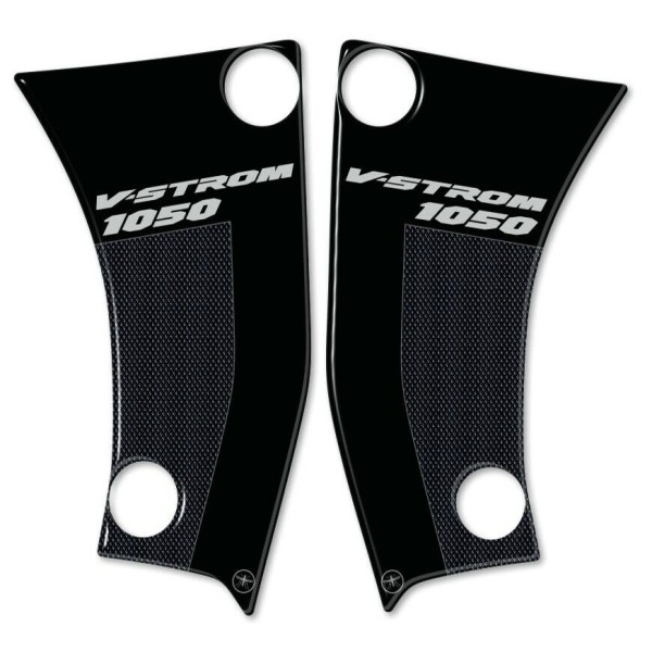 2 pegatinas protectoras de cabeza 3D compatibles con gel para SUZUKI V-STROM 1050