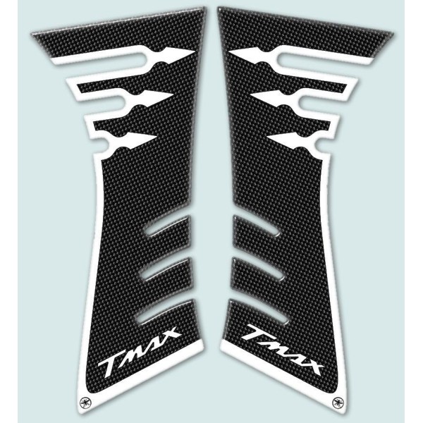 2 ADHESIVOS 3D compatibles para Carenado laterales Scooter T MAX YAMAHA TMAX 2001-2007