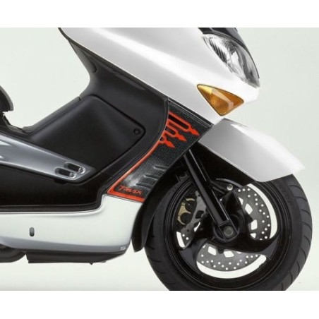2 ADESIVI 3D compatibili per Fiancate Carena Scooter T MAX YAMAHA TMAX 2001-2007