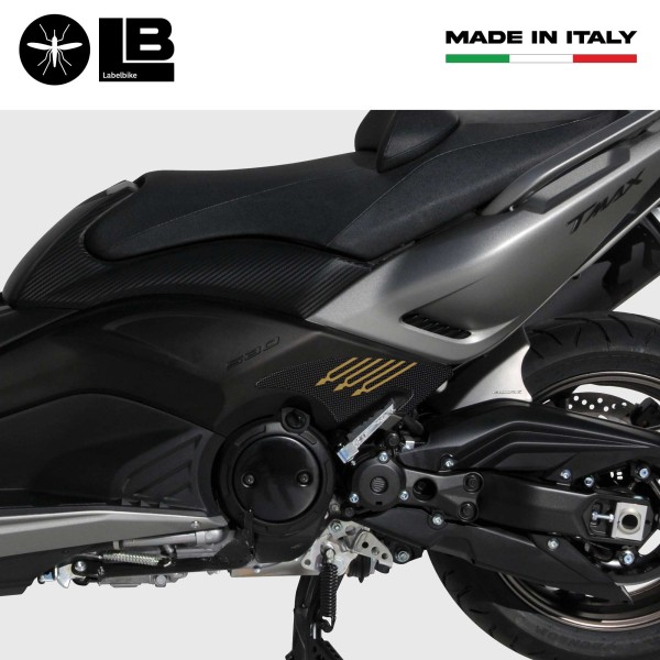 2 GEL ADHESIVES kompatibel für YAMAHA TMAX 530 PASSENGER Protektoren 2012-2016