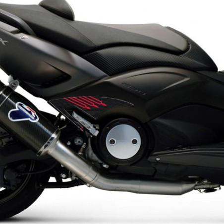 2 GEL ADHESIVES compatible for YAMAHA TMAX 530 PASSENGER protectors 2012-2016