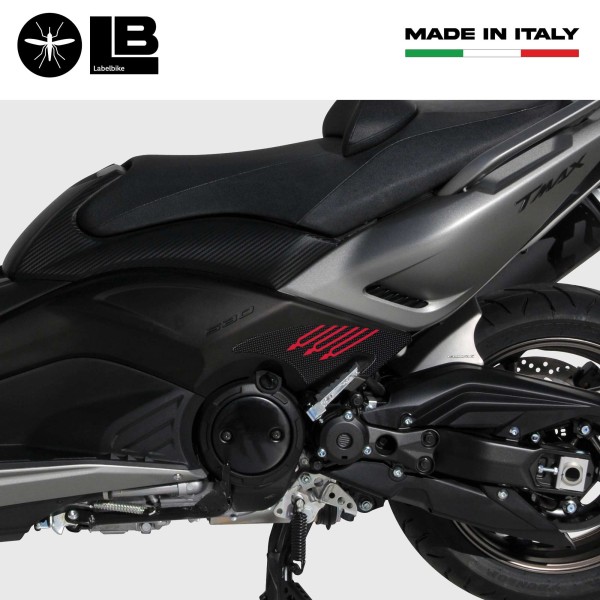 2 GEL ADHESIVES kompatibel für YAMAHA TMAX 530 PASSENGER Protektoren 2012-2016