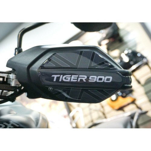 Adesivi paramani moto in gel 3D compatibili Triumph Tiger 900 GT e Rally 2020-25