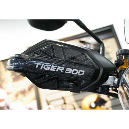 Adesivi paramani moto in gel 3D compatibili Triumph Tiger 900 GT e Rally 2020-25