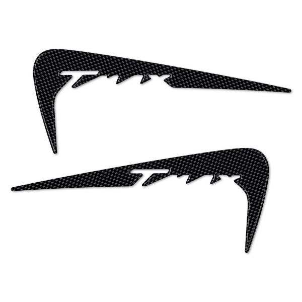 2 ADESIVI-STICKERS 3D PARASPIGOLI compatibili per T MAX YAMAHA TMAX 2008-2011