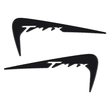 2 3D ADHESIVE-STICKERS 3D Parachoques Pegatinas compatibles para T MAX YAMAHA TMAX 2008-2011