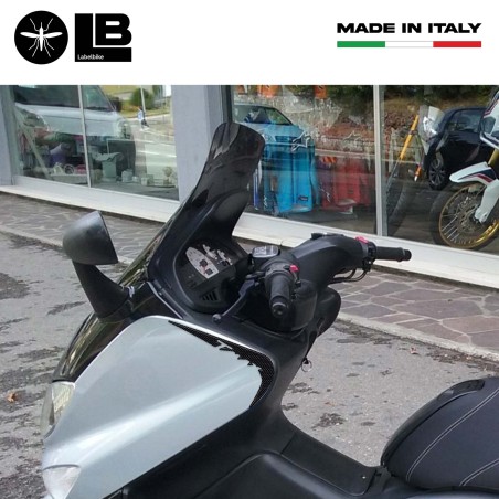 2 3D ADHESIVE-STICKERS 3D Bumper Stickers compatible for T MAX YAMAHA TMAX 2008-2011