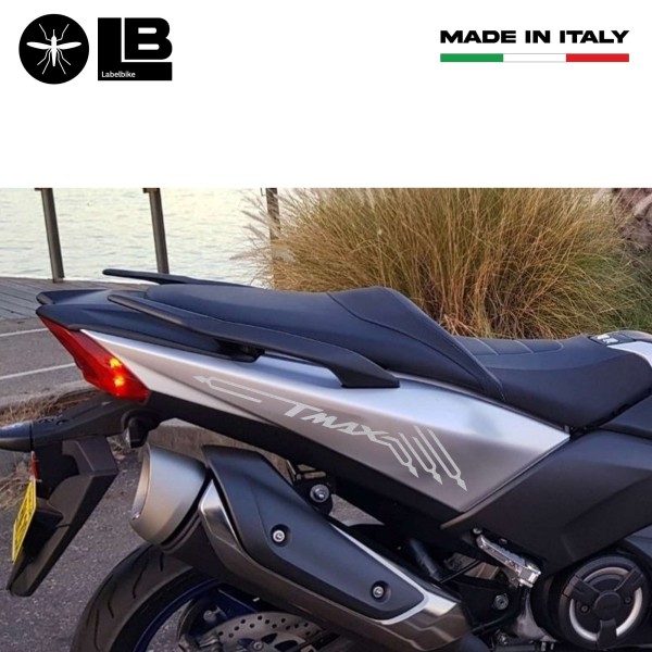 2 ADHESIVOS/ADHESIVOS TMAX tren de rodaje compatible x SCOOTER YAMAHA T MAX 2001-2021