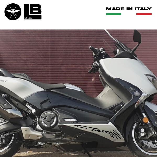 2 ADHESIVES/STICKERS TMAX châssis compatible x SCOOTER YAMAHA T MAX 2001-2021
