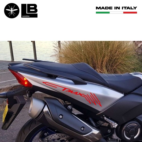 2 ADHESIVOS/ADHESIVOS TMAX tren de rodaje compatible x SCOOTER YAMAHA T MAX 2001-2021
