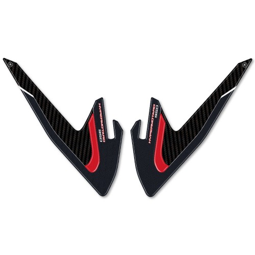 2 PROTEZIONI 3D LATERALI SERBATOIO compatibili per MOTO DUCATI HYPERMOTARD 950