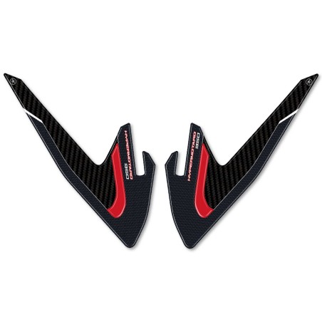 2 PROTEZIONI 3D LATERALI SERBATOIO compatibili per MOTO DUCATI HYPERMOTARD 950