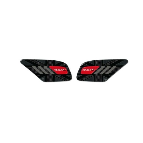 2 3D motorbike tank side protectors compatible Triumph Speed Triple 2016-2020 2