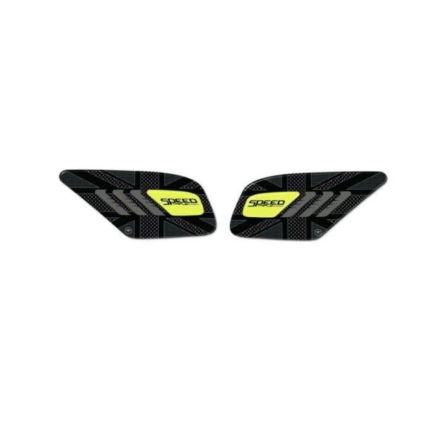 2 protectores laterales depósito moto 3D compatible Triumph Speed Triple 2016-2020
