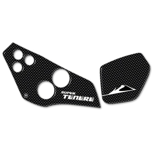 2 3D gel head protectors compatible for YAMAHA SUPER TENERE from 2016 2