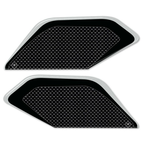 2 protections latérales 3D GEL pour motos compatibles MV AGUSTA TURISMO VELOCE 2
