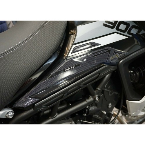 2 protezioni gel 3D laterali serbatoio moto compatibili Triumph Tiger 900 Rally