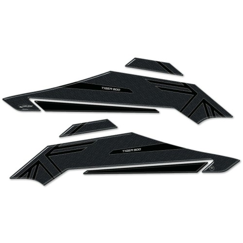 2 protezioni gel 3D laterali serbatoio moto compatibili Triumph Tiger 900 Rally 2