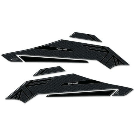 2 protezioni gel 3D laterali serbatoio moto compatibili Triumph Tiger 900 Rally