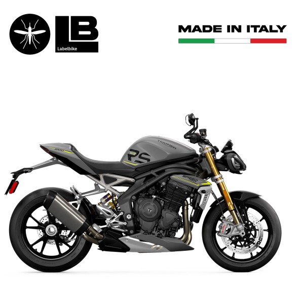2 protezioni gel 3D lati serbatoio moto compatibili Triumph Speed Triple 1200 RS